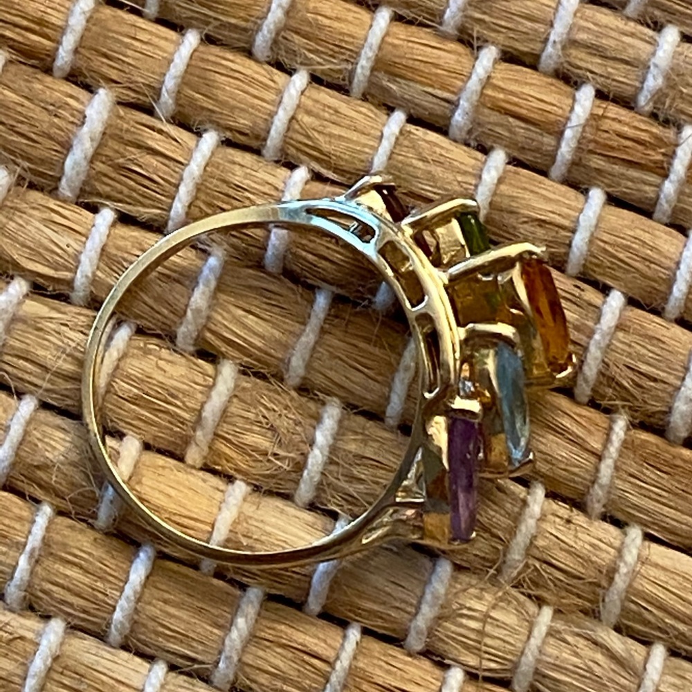 14k gold Mother’s ring - Picture 5 of 6